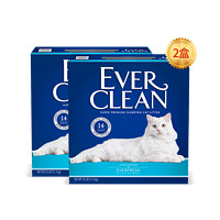 EVER CLEAN 鉑鉆 膨潤土貓砂 藍標 11.3kg*2盒