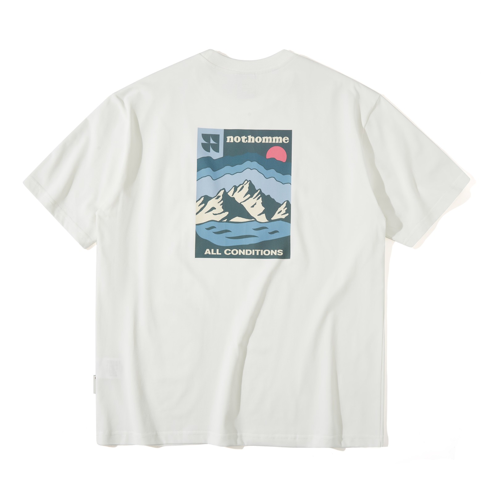 凉感COOLMAX山系印花T恤 24T014