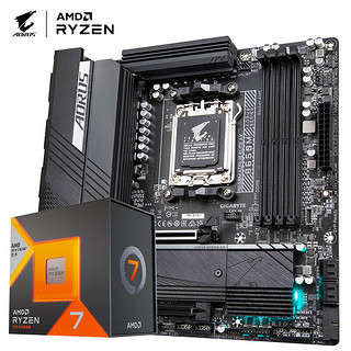 GIGABYTE 技嘉 B650M AORUS ELITE AX+AMD 锐龙7 7800X3D 板U套装