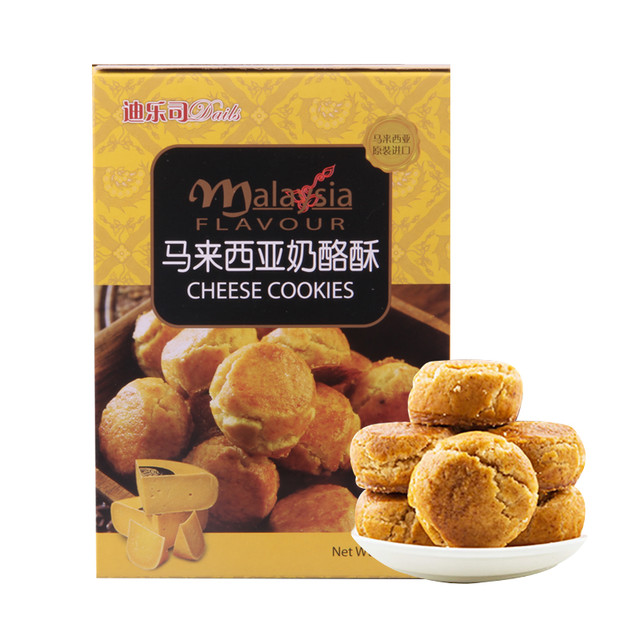 88VIP：Dails 迪乐司 马来西亚迪乐司芝士奶酪酥100g休闲办公零食代餐点心小吃