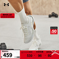 安德瑪 UNDERARMOUR）Flow Dynamic女子運動訓練鞋3026107 白色106 38.5