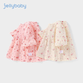 JELLYBABY 夏季女童T恤 杏色 80