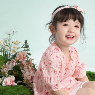 JELLYBABY 夏季女童T恤 杏色 80
