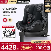 虎贝尔HBR虎贝尔Alfa儿童座椅0-12岁婴儿宝宝车载360度旋转isofix Alfa