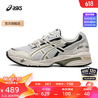 ASICS 亚瑟士 运动休闲鞋男鞋女鞋百搭复古跑鞋时尚舒适运动鞋 GEL-1090 灰色/奶油色 40