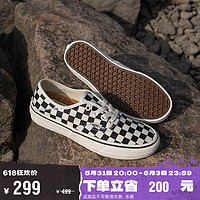 VANS 范斯 Authentic VR3 SF黑白棋盘格轻便冲浪帆布鞋 黑白棋盘格 37