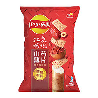 88VIP：Lay's 乐事 红枣枸杞山药薄片醇香核桃味70克x1袋零食小吃夜宵