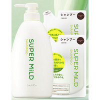 SUPER MILD 惠润 草本洗发水 600ml+替换装400ml*2