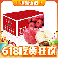 20点开始：Mr.Seafood 京鲜生 一级 烟台红富士苹果 铂金超大果 单果220g+ 5kg