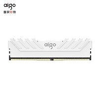 aigo 爱国者 DDR4 3200 台式机内存条 32GB套装（16G*2） 双通道 白色 C16