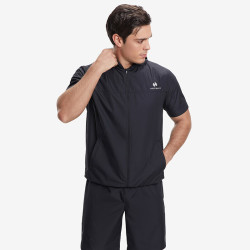 hotsuit后秀爆汗服男套装大码春秋季跑步运动健身暴汗服男降体服矿物