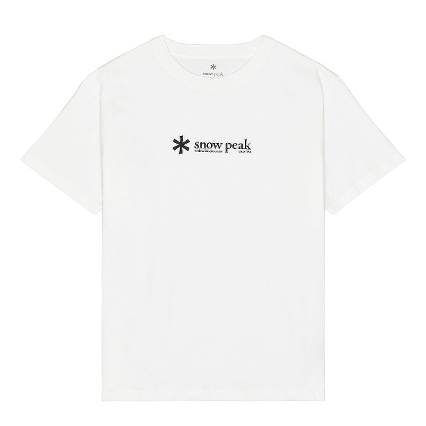 88VIP：snow peak 柔软棉质徽标短袖T恤