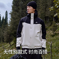 PELLIOT 伯希和 户外硬壳冲锋衣男24新款运动外套女防风防水登山服