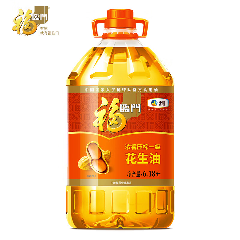 浓香压榨一级 花生油 6.18L