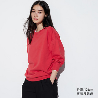 UNIQLO 优衣库 女装圆领卫衣运动衫/茧型显瘦休闲467801