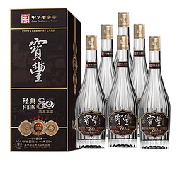 宝丰 经典怀旧版80年代 50度500ml 清香型白酒 50度 500mL 6瓶 整箱