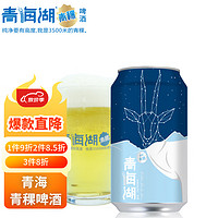 青海湖 9° 青稞啤酒 青海高原特产 青稞（新） 330ml*6听 罐装