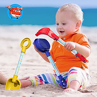 88VIP：Anby families 恩貝家族 超級飛俠沙灘鏟子玩具套裝 戶外寶寶六一兒童節禮物