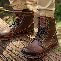 Timberland 官方踢不烂马丁靴工装靴高帮户外休闲男鞋15551W