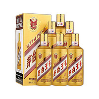 MOUTAI 茅台 金王子酒 53%vol 酱香型白酒 500ml*6瓶 整箱装