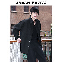 百亿补贴：URBAN REVIVO UR2024春夏新款男装时尚都市风双口袋宽松夹克外套UMF140003