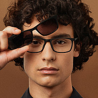 HUGO BOSS 眼镜框男士商务近视眼镜框带磁吸夹片墨镜 1150