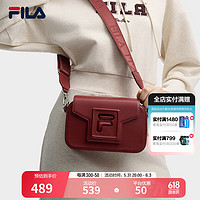 FILA 斐乐官方女包挎包2024秋季新款时尚休闲斜挎包单肩包盒子包 -WI XS