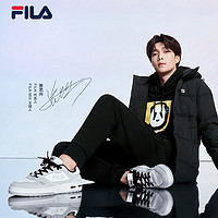 FILA 斐乐 官方男子运动鞋2024春季低帮复古休闲板鞋子