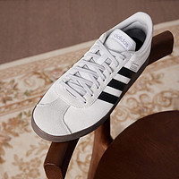 adidas 阿迪达斯 「T头鞋」VL COURT休闲板鞋德训鞋男女阿迪达斯官方轻运动 灰色/黑色/银色 36