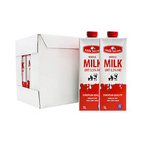 MILKSECRET 波兰进口大M Milksecret全脂纯牛奶1L*12瓶/整箱x2箱