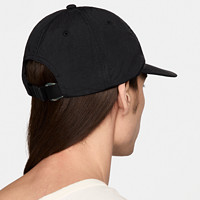 NIKE 耐克 官方软顶平整帽檐户外运动帽夏季新款情侣梭织休闲FQ3275