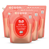 B&B 保宁 宝宝洗衣液 香草香型 1300ml*4袋