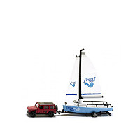 SIKU 仕高 合金车模玩具消防奔驰AMGG65拖挂帆船2564男孩小汽车儿童玩具
