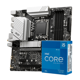 I5-12600KF盒装+微星B760M-A WIFI DDR4 II 主板CPU套装