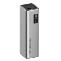 CukTech 酷态科 PB200 15号电能柱SE 移动电源 银色 20000mAh Type-C 100W