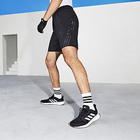 adidas 阿迪达斯 简约速干舒适运动健身短裤男装adidas阿迪达斯官方FL4389
