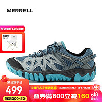 MERRELL 迈乐 运动户外溯溪鞋ALL OUT BLAZE轻便透气耐磨防滑速干休闲鞋 J65032 浅兰黑（女款） 37