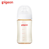 今日必买：Pigeon 贝亲 自然实感第3代PRO系列 AA192 PPSU奶瓶 240ml L 6月+