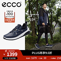 爱步（ECCO）男鞋运动鞋 休闲鞋男跑步鞋软底登山鞋徒步鞋明星同款 奥途824284 海洋蓝82428401038 46