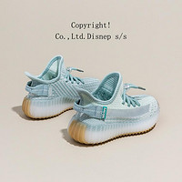 Disney 迪士尼 童鞋夏季中大童飞织椰子鞋舒适透气休闲轻便男女童运动鞋