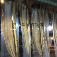 欧因 特大2斤以上整条大鳗鱼干装咸鱼鳗鱼鲞半干海鲜干货 1000克透明直板超大霸气