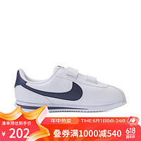 NIKE 耐克 中童青少年CORTEZ  (PSV)复刻鞋休闲鞋 904767-106 32码