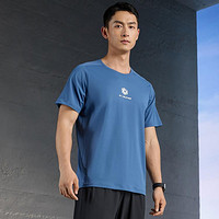 XTEP 特步 男速干短袖t恤夏季透气运动上衣吸汗快干运动T恤