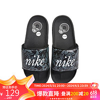 NIKE 耐克 女子拖鞋OFFCOURT SLIDE PRINT运动鞋DV8355-001 黑色 36.5码