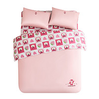 88VIP：Disney 迪士尼 100支新疆长绒棉全棉套件轻奢床品床单纯棉被套床上用品