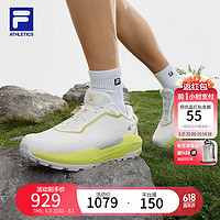 FILA 斐乐男鞋BOA EXPLORER 2户外鞋2024夏探险家2跑步鞋 白中白-BA 42