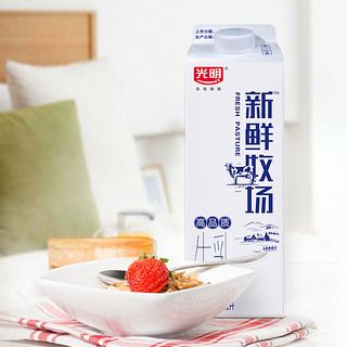 Bright 光明 新鲜牧场生牛乳纯牛奶儿童学生营养奶950ml*3顺丰包邮