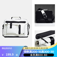 迪卡侬(DECATHLON)双肩包女电脑包休闲挎包手提包书包运动背包男END4 经典白 20升
