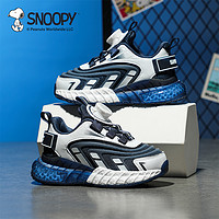 88VIP：SNOOPY 史努比 童鞋男童跑步鞋2024春秋新款中大童透气运动鞋男孩鞋小白鞋
