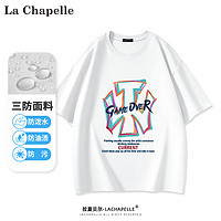 La Chapelle 男士三防面料短袖t恤